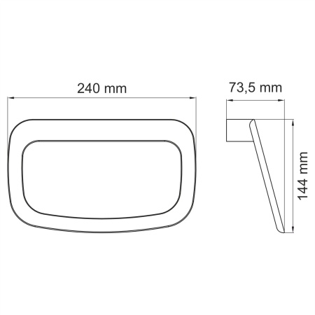 Держатель полотенец Elbe K-7260