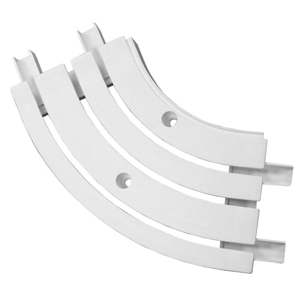 Закругление внутреннее для шины потолочной 3-х рядной, 120 градусов, 21203