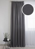 Штора на тесьме 160х270 см Sahara с подхватом цвет графит