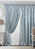 Комплект штор на тесьме "Vera" 2 шторы 200х270, тюль 450х270 голубой