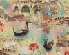 Подушка на стул "Венеция Venice" 40х40 мультиколор