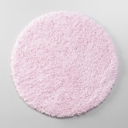 Коврик WasserKRAFT для ванной 60х60 см Dill Barely Pink