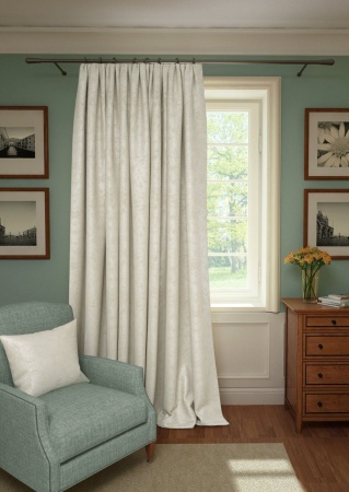 Портьера Plain Lux-S 200х280 см белый