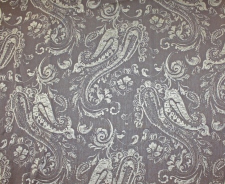 Комплект штор "Paisley-S" 2 шторы 200х280, тюль 450х280 серый