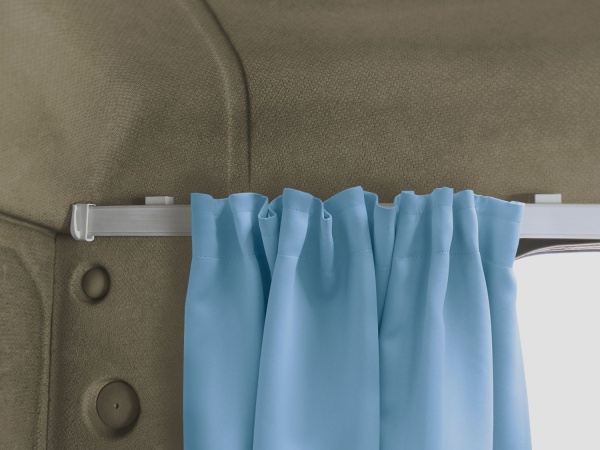 Комплект автоштор и карниза спального места Blackout - auto SK 240х160 (цвет: Голубой) 