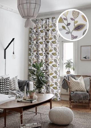 Портьера для гостиной "Montana" 140х270 мультиколор