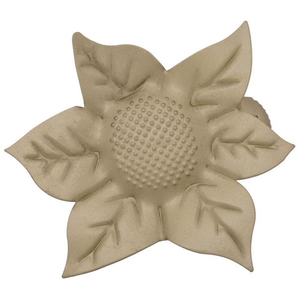 Клипса для штор Цветок, Матовое золото