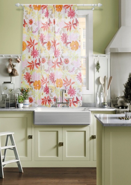 Вуаль для кухни "Sole" 140х175см мультиколор