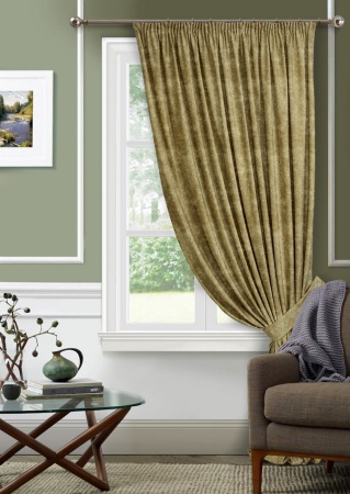 Портьера на тесьме "Бархан Barhan" 136х270