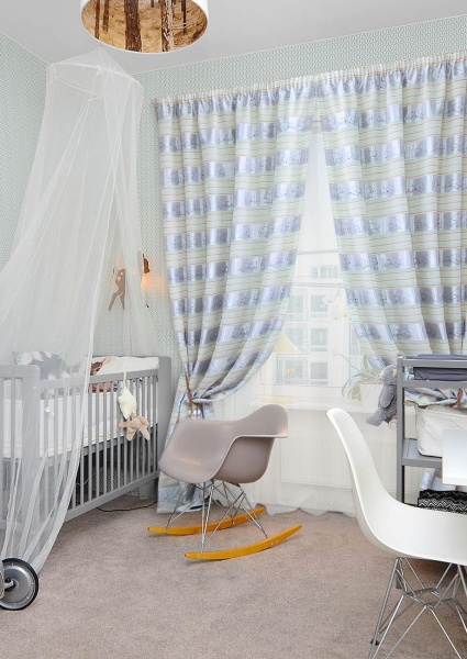 Комплект штор для детской Аляска Alaska-S 272х275