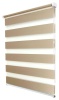 Рулонные шторы день ночь УЮТ Сальса цвет песочный