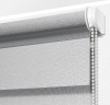 Рулонные шторы день ночь УЮТ Сальса цвет серый