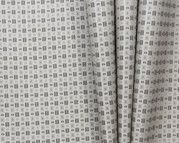 Портьера на тесьме "Morze" 200х270 серый