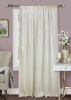 Штора на тесьме "Любава Lubawa" 220х270 белый