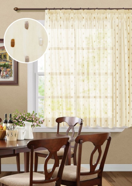 Штора на тесьме "Спарк Spark - K" 276х175