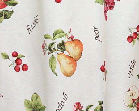 Штора "Фрутас Frutas", на тесьме 136х175