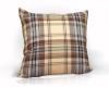 Подушка декоративная на молнии 39х39 см Grecia клетка