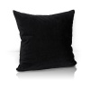 Подушка декоративная на молнии 40х40 см Pudra цвет черный