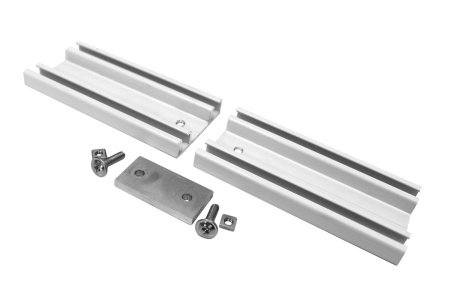 Карниз профильный, пластиковый, двухрядный СОСТАВНОЙ