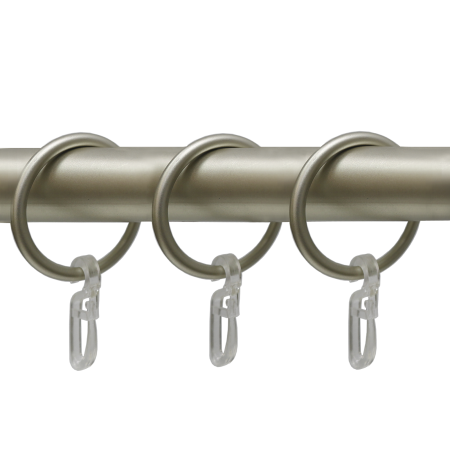 Карниз телескопический однорядный, металл, Кружево, никель матовый, 160-320см