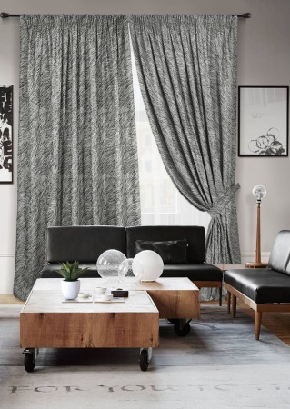 Комплект штор на тесьме "Minutia - ST" 2 шторы 200х270, тюль 450х270