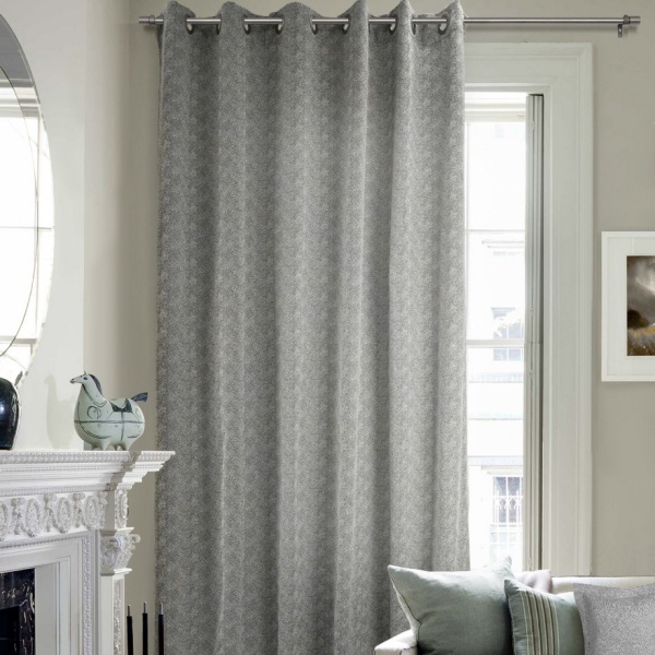 Штора на люверсах 200х260 см Мартина цвет черно-белый