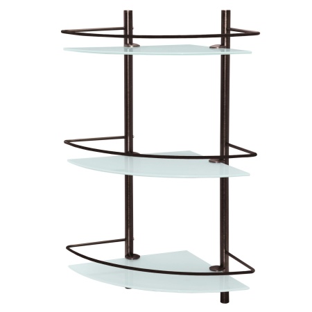 Полка стеклянная тройная K-3633