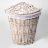Плетеная корзина для белья с крышкой Vils WB-560-M