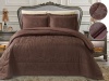 Покрывало Cleo VERMONT, коричневый, 220х240 см