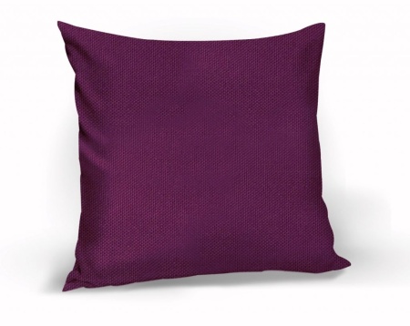 Подушка декоративная на молнии 40х40 см Hosta цвет фиолетовый