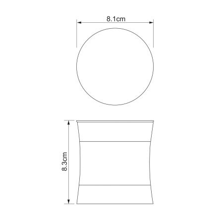 Косметическая емкость Wern K-7579