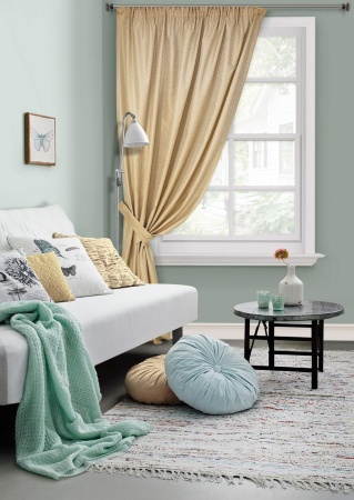 Портьера на тесьме "Амрум Amrum" 146х270 беж