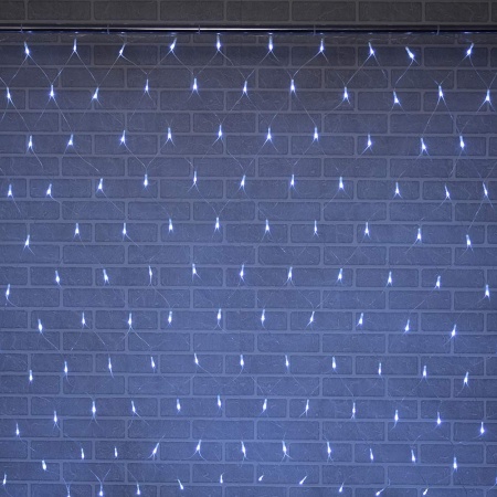 Электрогирлянда светодиодная Vegas Сеть холодный 1.5 м