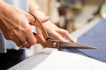 Подшив штор по высоте