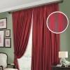 Комплект штор "Briksent-S" 2 шторы 220х270, тюль 450х270 красный Комплект штор "Briksent-S" 2 шторы 220х270, тюль 450х270 красный