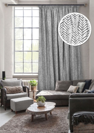 Штора на тесьме 266х270 см Calpe с подхватом Штора на тесьме 266х270 см Calpe с подхватом