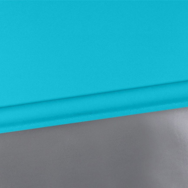 Рулонные шторы Блэкаут, отражающий, голубой