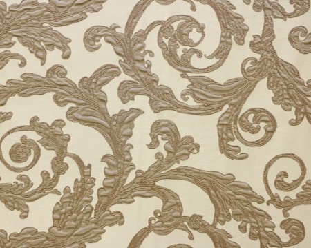 Штора на тесьме 220х270 см Viona с подхватом цвет бежевый