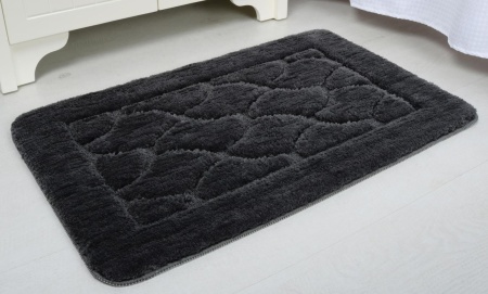 Коврик Fixsen для ванной 50х80 Link цвет графит