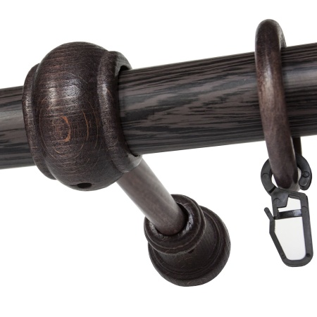 Карниз однорядный (Венге) D35, Стандарт Карниз однорядный (Венге) D35, Стандарт