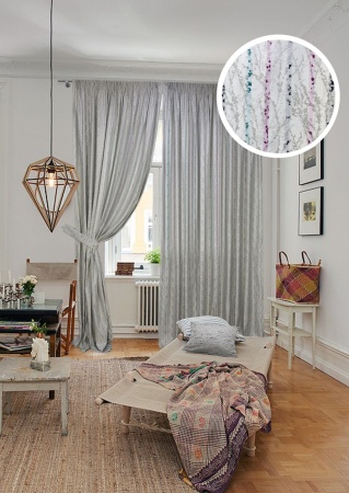 Комплект штор "Rosemary" 200х270 серый Комплект штор "Rosemary" 200х270 серый