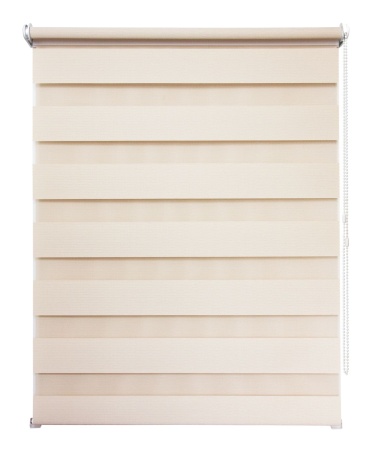 Рулонные шторы день ночь УЮТ Сальса цвет кремовый Рулонные шторы день ночь УЮТ Сальса цвет кремовый