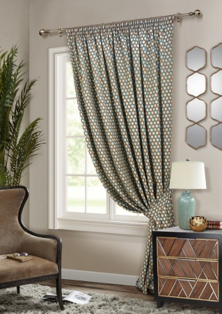 Портьера на тесьме "Orlando" 200х270 мультиколор