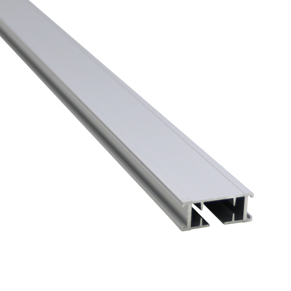 Профиль алюминиевый для электрокарниза, 1м