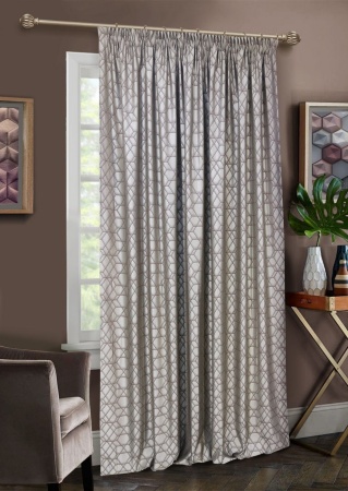 Штора на тесьме "Almaz" 200х270 светло-коричневый