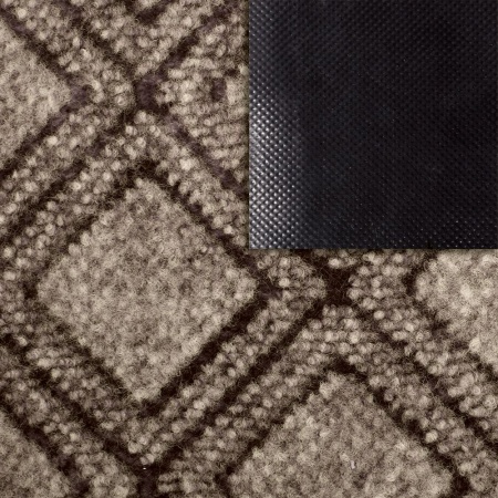 Коврик Vortex придверный влаговпитывающий 60х90 Hall цвет бежево-коричневый