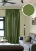 Штора на тесьме "Caprise" 200х270 зеленый