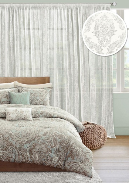Тюль на тесьме "Луиза Luisa - XL 600x275