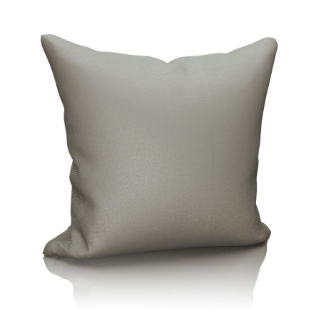 Подушка декоративная на молнии 40х40 см Блэкаут цвет светло-серый