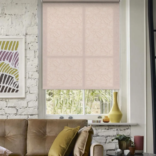 Рулонная штора Аннета, Бледно-розовый, 37х160